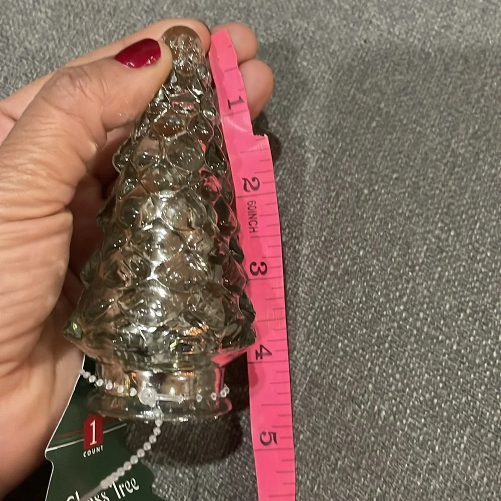 Target Bullseye Playground Glass Tree Clear, Green, Red